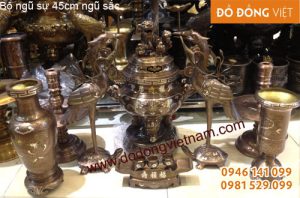Đỉnh đồng đại bái, đồ đồng thờ đúc thủ công