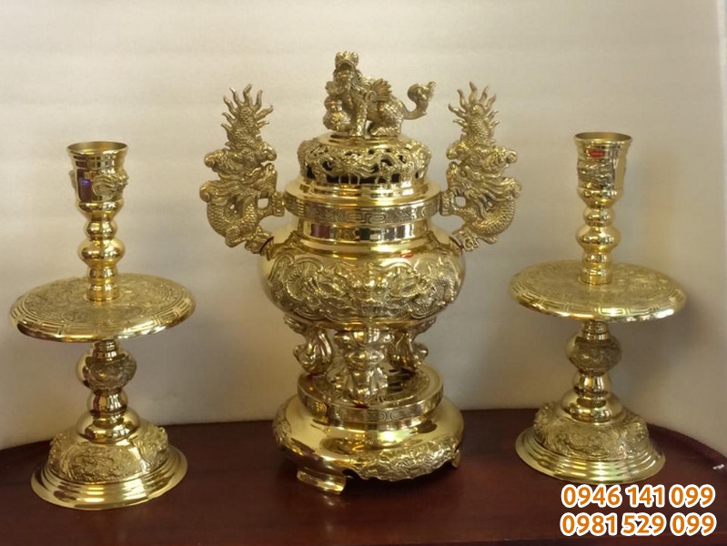 Bộ đồ thờ Bình an cho gia đình về nhà mới