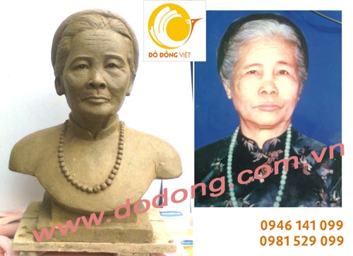 Đúc tượng chân dung, tượng nghệ sỹ Việt nam