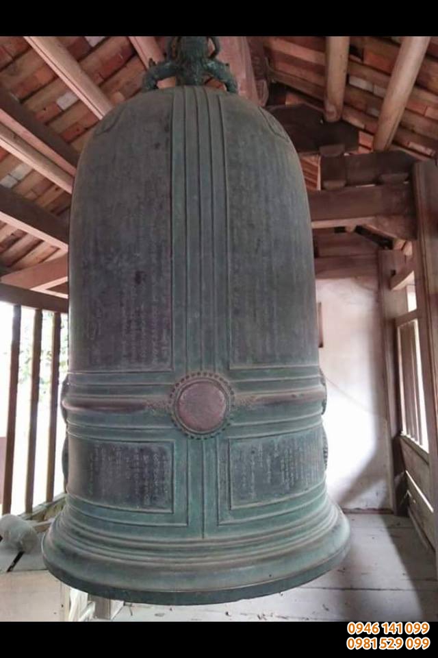 Nhận đúc chuông đồng cung tiến đình chùa
