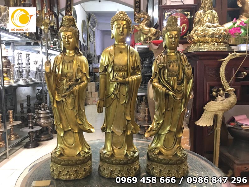 Tượng Phật Quan Âm Bồ Tát bằng đồng