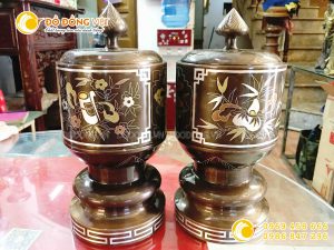 Đài thờ cúng, bộ đài thờ khảm ngũ sắc