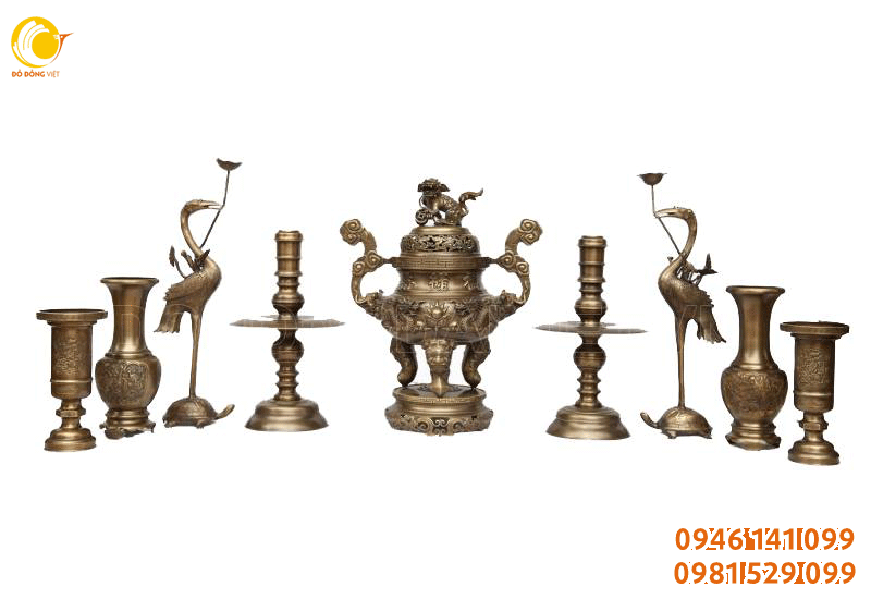 Bộ đỉnh đồng hưng vượng – mang vượng khí vào nhà