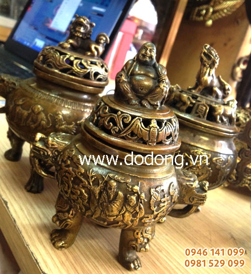 Các mẫu đỉnh lư hương đốt trầm dáng đẹp