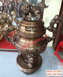 Các dáng đỉnh đồng mẫu cổ trang trí