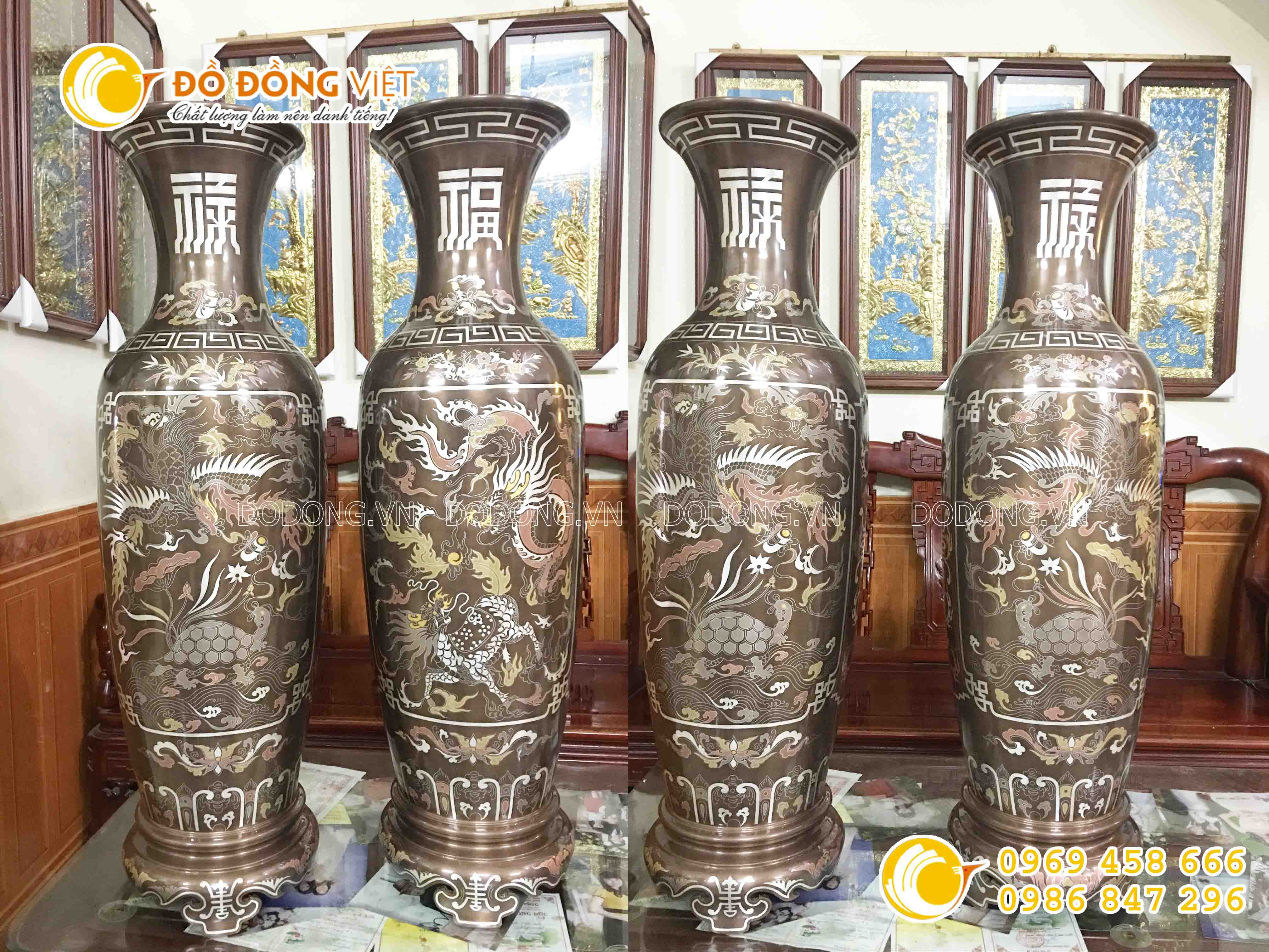 Lộc bình đồng ngũ sắc