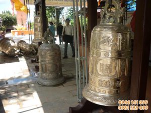 Chuông đồng huế,đúc chuông kiểu huế đồng đỏ