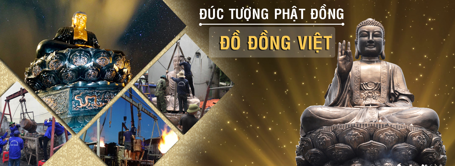 đồ đồng việt hải phòng đúc tượng phật bằng đồng