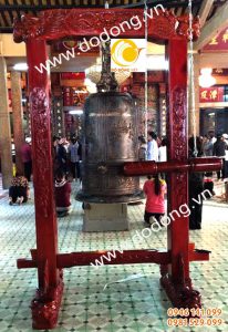 Đúc chuông đồng treo tại chùa,giá chuông