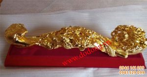 Gậy như ý bằng đồng mạ vàng cầu được ước thấy