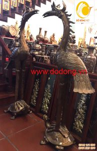 Hạc đồng thờ cúng ,quà tặng văn hóa tâm linh