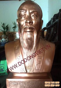Tượng đồng hải thượng lãn ông,đúc đồng lê hữu trác