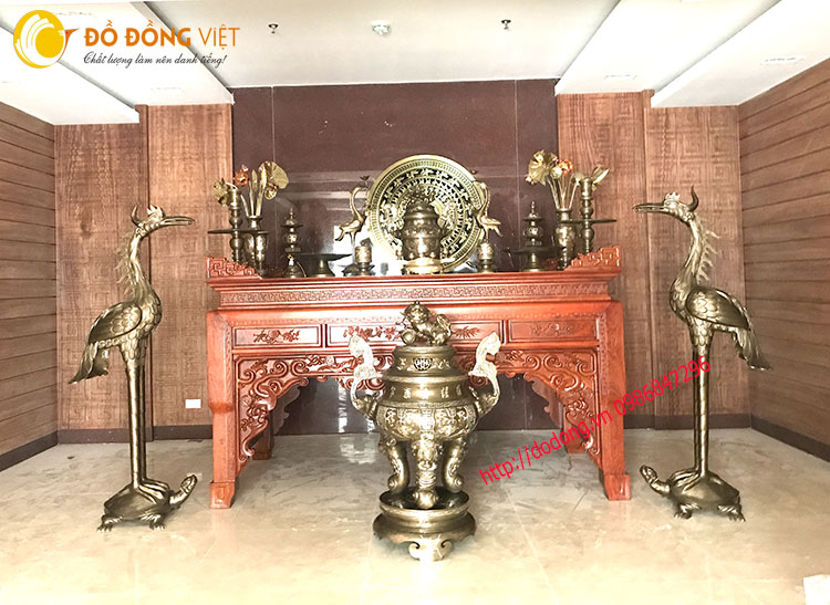 Phòng thờ Bác hồ và hướng dẫn bày trí vật dụng