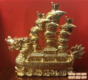 Thuyền rồng chở vàng mang lại may mắn phong thủy