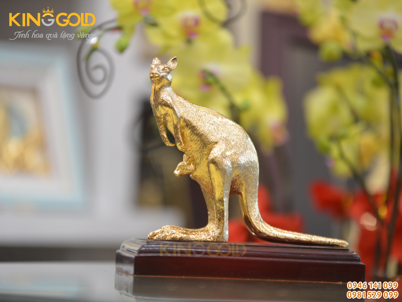 Tượng đồng con chuột túi Kangaroo- biểu tượng của nước Úc