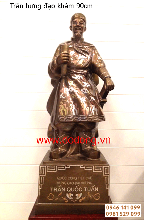 Trần hưng đạo tam khí, trần hưng đạo khảm bạc 90cm