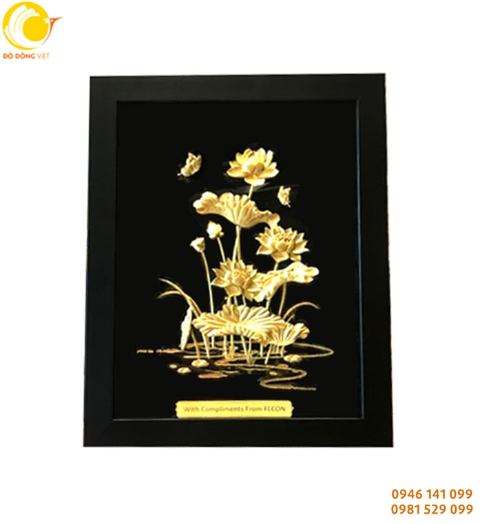 ý nghĩa hoa sen bằng vàng trong tình yêu, phong thủy