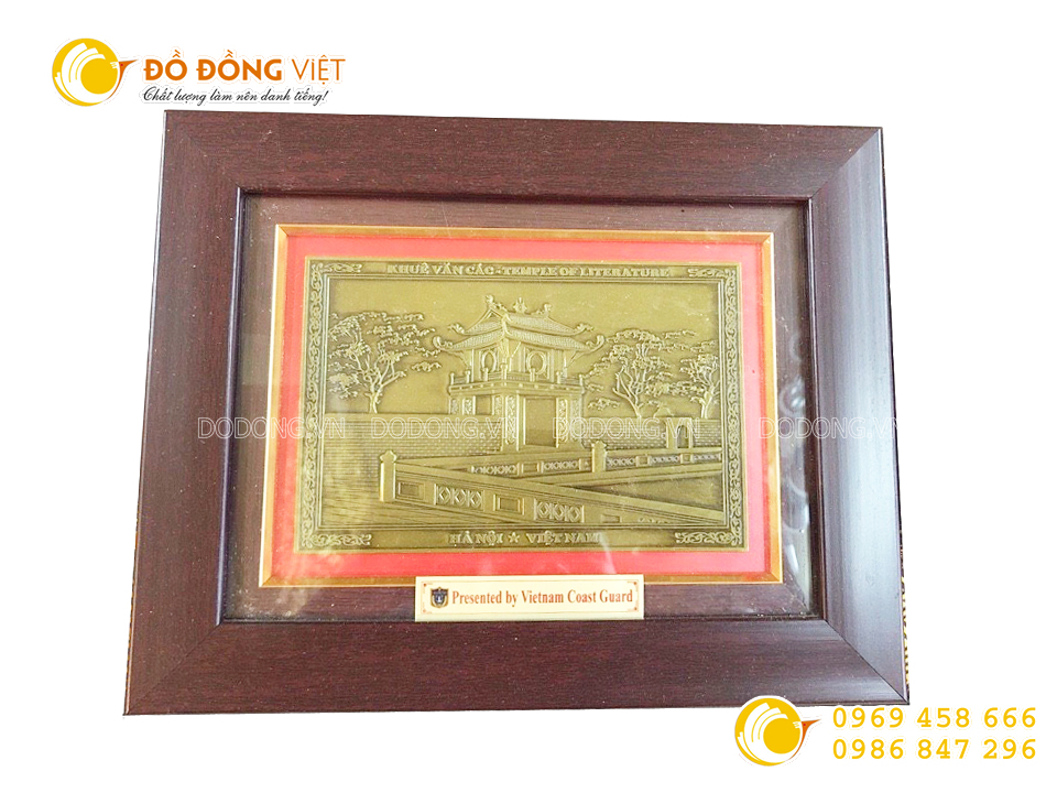 Tranh đồng Khuê Văn Các- hình ảnh đặc trưng của Hà Nội