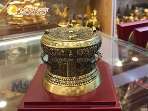 Trống đồng quà tặng cỡ nhỏ 7 cm