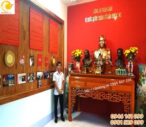 Tượng đồng Bùi thiện ngộ 81cm, trang trí bàn thờ