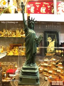 Tượng đồng nữ thần tự do nước Mỹ 38 cm