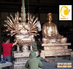 Đúc tượng đúc chuông công đức