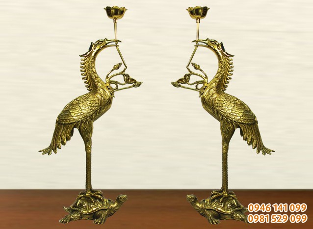 đôi hac đồng có ý nghĩa gì trên bàn thờ gia tiên
