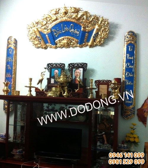 cuốn thư đồng đức lưu quang đẹp