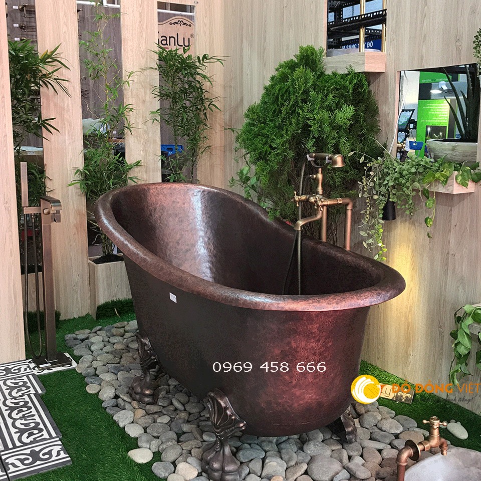 Sản xuất bồn tắm, chậu đồng thau chất lượng