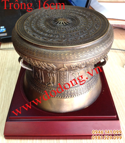 Công ty đúc trống đồng 16cm tinh xảo nhất Hải Phòng