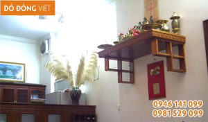 Bộ đỉnh nhỏ bày bàn thờ gia đình treo tường