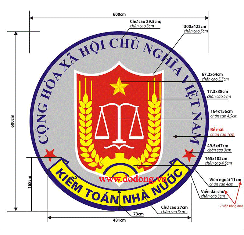 Bản thiết kế chi tiết từng họa tiết trên logo theo bản corel chi tiết để sản xuất mẫu