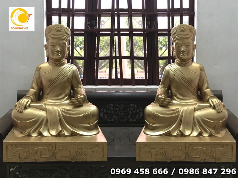 Tượng Phật được đúc bằng đồng - Đồ đồng Việt
