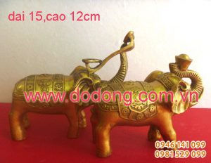 Cách đặt voi đồng trong phong thủy Vật phong thủy