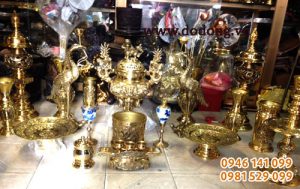 Bộ đỉnh thờ đúc nổi số 2 bàn thờ 81x197cm đỉnh gia tiên
