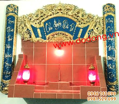 mua bộ liền thờ cúng cửu huyền bằng đồng