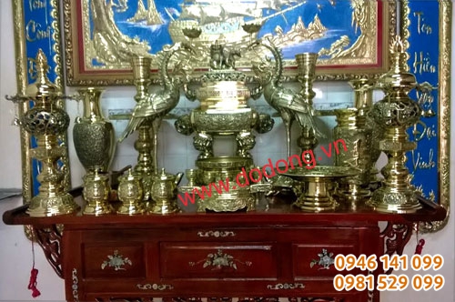 đồ thờ đồng vĩnh tiến