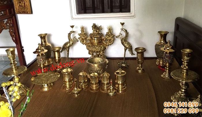 Bộ đỉnh thờ dapha tròn số 1 đúc 3d đầy đủ