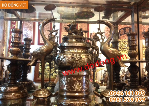 đỉnh ngũ sự tam khí 50cm