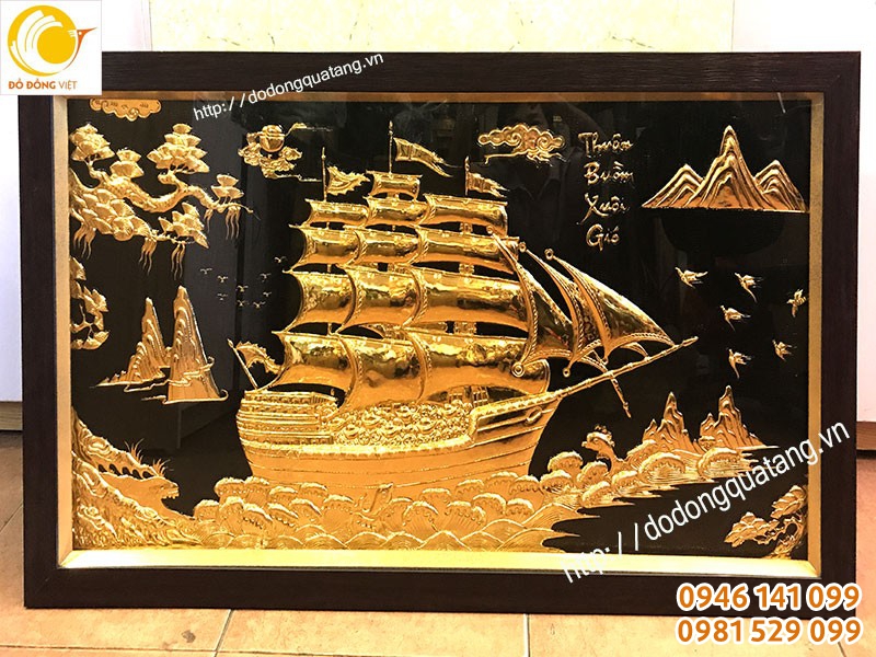 Đặt tranh đồng khai trương công ty, khách hàng, độc đáo và ý nghĩa khung phong thủy