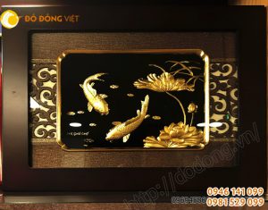 Song ngư quần tụ, mang lại vinh hoa phú quý