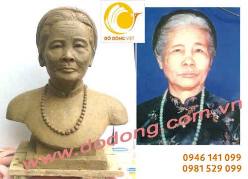 Đúc tượng chân dung, tượng nghệ sỹ Việt nam