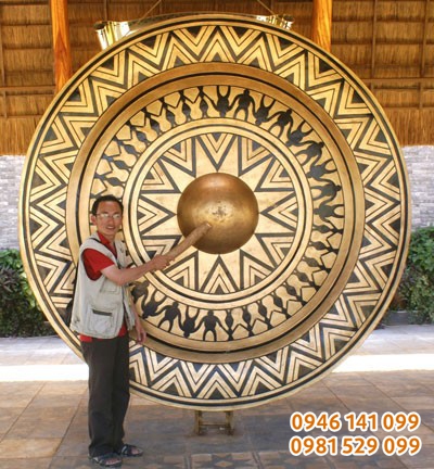 Chiêng đồng Đại bái các kích thước Chiêng lệnh đồng