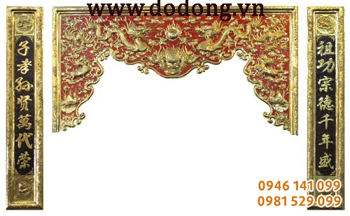 cửa võng bằng đồng vàng