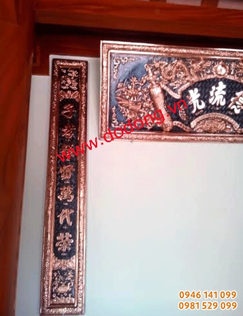 cách treo hoành phi câu đối