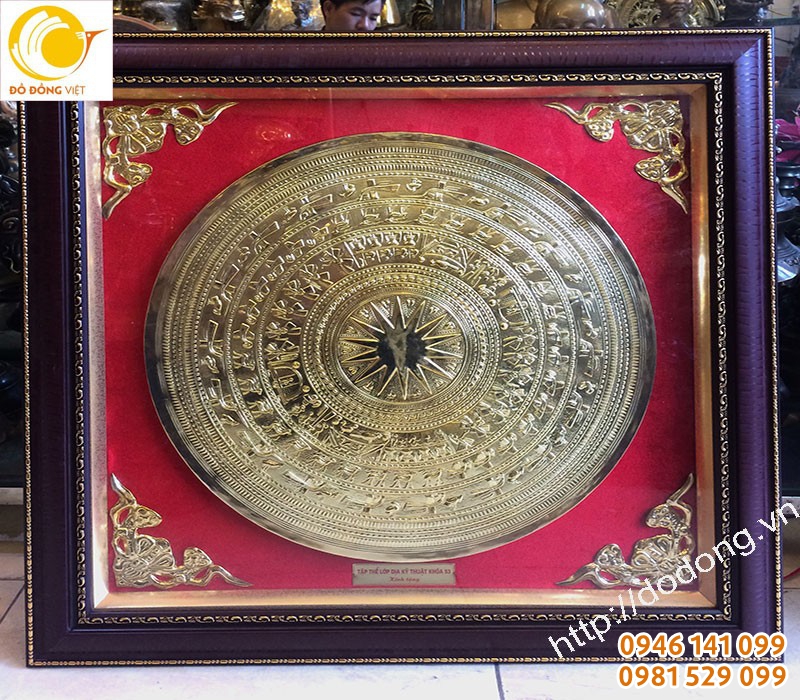 mặt trống đồng, tranh trống đồng treo tường