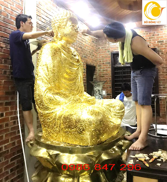 Những pho tượng phật dát vàng đẹp nhất 2017