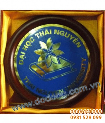 Đĩa biểu tượng logo tên trường Đại học, cao đẳng...