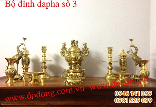 Đồ đồng ngũ sự dapha số 3 Đồ đồng đài loan