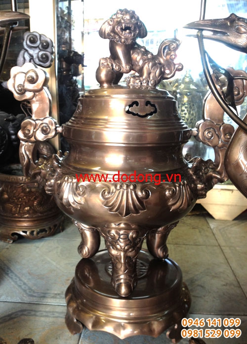 Đỉnh thờ cúng cao 50cm phù hợp bàn thờ 81x179cm